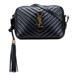 Quilted Leather Monogram Lou Camera Bag